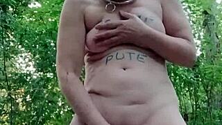 Man, training my slave F in the forest got wild on 08/29/2024! 🌳