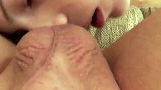 redhead karla rose worships my balls with intense licking