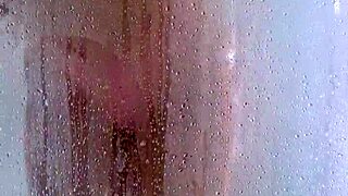 curious about her bouncing curves in the shower?