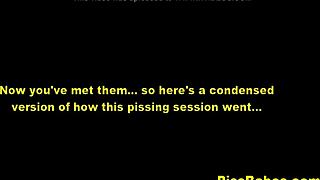 pissing teen lesbians having fun in amateur porn