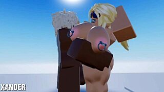 Horny blonde tries black cock in POV