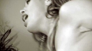 Horny milf gets a young guy's monster cock!