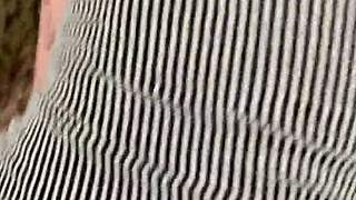 Caught In Forest Begging For Big Dick