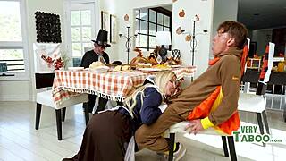 wet thanksgiving feast unfolds with hidden desires at family party
