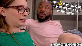 stepdaughter begs to practice on a big black cock from stepdad