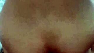 Moaning with pleasure, I just love getting fucked