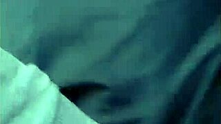 Hot woman receives spanks outdoors