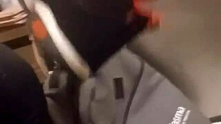 Friend has fun trashing my sneakers with fetish enthusiasm