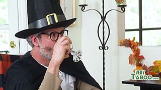 wet thanksgiving feast unfolds with hidden desires at family party