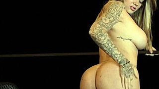 Sara blonde's interview turns wild as she masturbates and squirts in public.