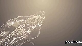 Doll spreads vagina for pee fetish.