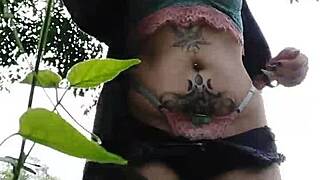 yo, novinha de curitiba loves showing off to guys in the woods