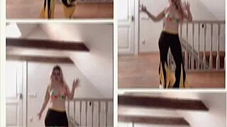 Hey, check this huge belly dancer goddess moving