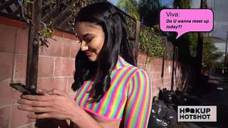 does viva athena milk her hookups?