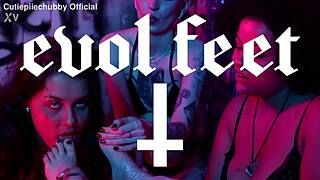 foot worship tickling fetish and wax play with bratty girls