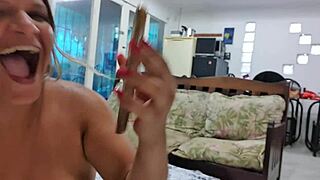 Feeling Hot Latina's Big Ass