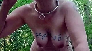 Man, training my slave F in the forest got wild on 08/29/2024! 🌳