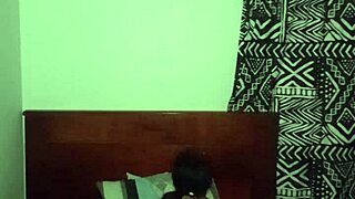 real sex with my girlfriend at her stepmom's house in private