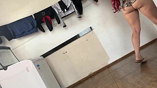 세탁기에 갇혀서 내가 제대로 이용했어