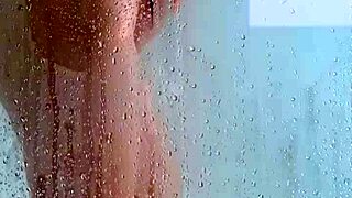 curious about her bouncing curves in the shower?