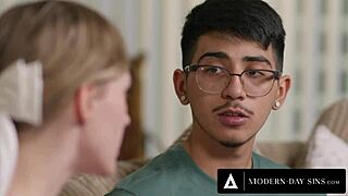 uhh, modern-day sins, like, petite cheerleader melody marks givin’ it up to a nerd for a bet