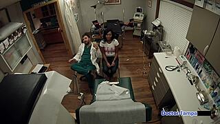 dr. tampa gives tori sanchez pap smear with big tits