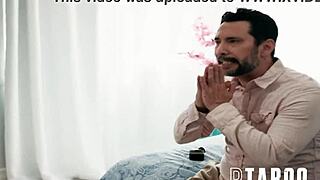 Hey, stepdad Tommy Pistol sneaks peeks at Destiny Mira undressing before their forbidden sex.