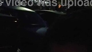 Ivory White Walks Around Without Underwear And Flashes In Public