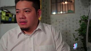 Naked brunette gets fucked after posing for painting