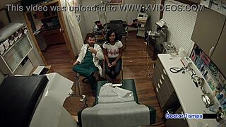 dr. tampa gives tori sanchez pap smear with big tits