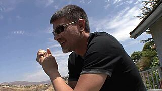 Melissa Ashley teases with solo masturbation in sexy heels