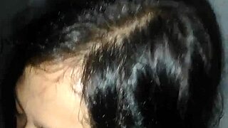 Latina Sucks Cock Hidden In Bathroom