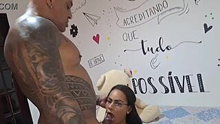 My naughty stepfather invades my room for delicious fucking with his big cock 😈