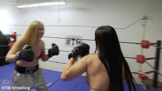 Pornstar Women Box In High Stakes Match