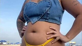 Did I make his cock hard on the beach?