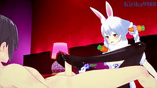 Usada Pekora's Intense Creampie in Hololive VTuber Hentai