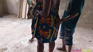 two big black cocks pamper big tits wife in erotic group sex in garden