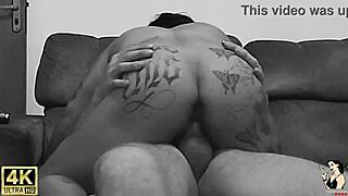 Trailer of Paty Angel Sucking Husband's Friend in Wild Bedroom Action