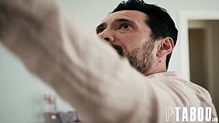 Hey, stepdad Tommy Pistol sneaks peeks at Destiny Mira undressing before their forbidden sex.