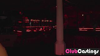 Shy Redhead Wants to Be Stripper, Um, at Clubcastings Audition!