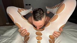 A hot asian girl enjoys a pov encounter with intense moaning