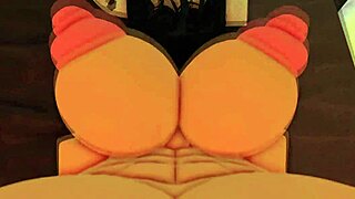 she learns to take that big white cock anal style