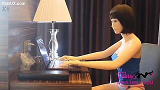 Detailed anal sex with perfect ass fuck doll