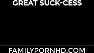 I blow my step dad for cash