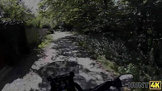 Hunt4K Bike Ride Turns Into Perfect Outdoor Deepthroat and Cheating Sex