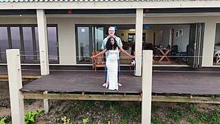 Couple Tries Anal for the First Time with Daddy Dominating in Doggy