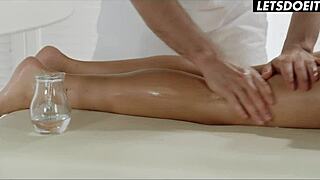 i give liya silver a erotic massage with anal fingering and fucking