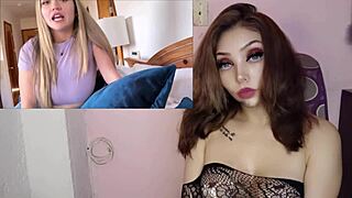 the perfect big tits latina shares bed for creampie orgasm 😍