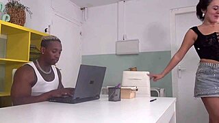 i fulfill my roommate's black cock fantasy and fuck her hard