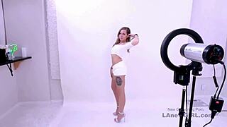 that sexy brunette at the modeling audition got fucked so good